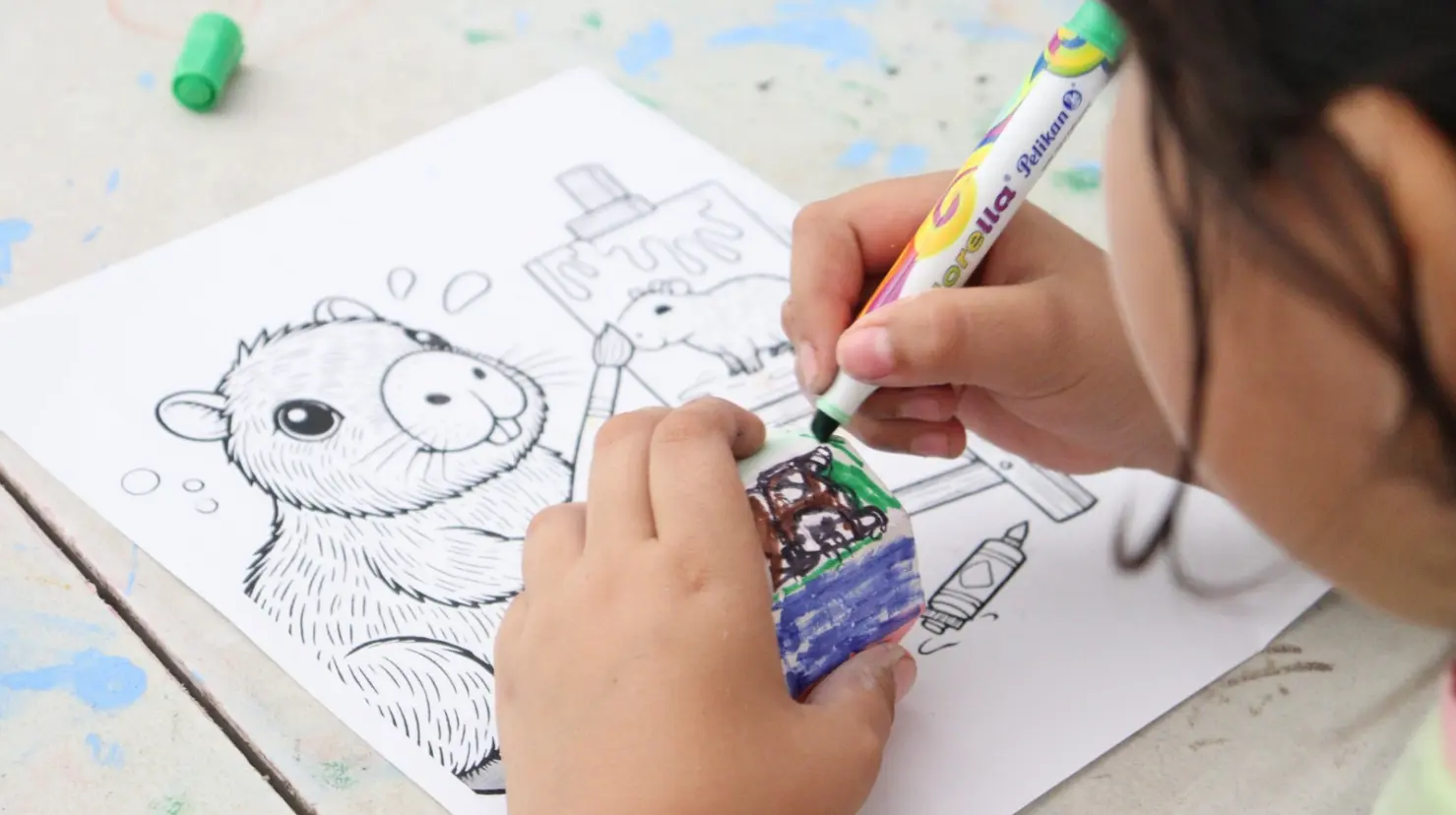 ¿Qué actividades realizaron los niños participantes? Fotos: Cortesía