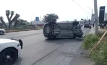 Accidente vial en Monterrey deja una persona lesionada