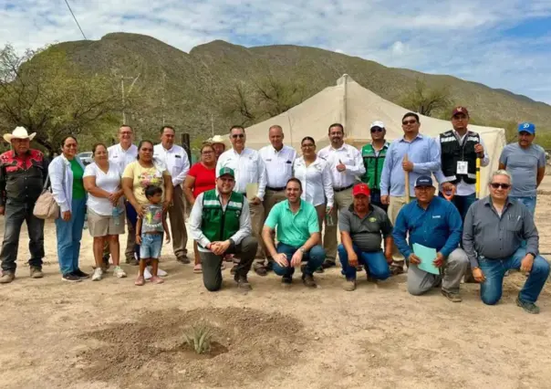 Arca Continental en Coahuila planta 60 mil agaves para asegurar abasto de agua