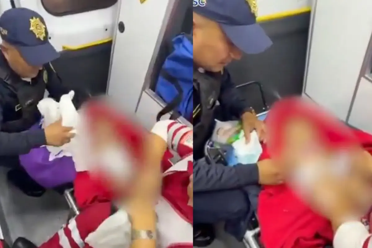 Policía de CDMX rescató a bebe de cuatro meses abandonado Foto: captura SSC | Canva