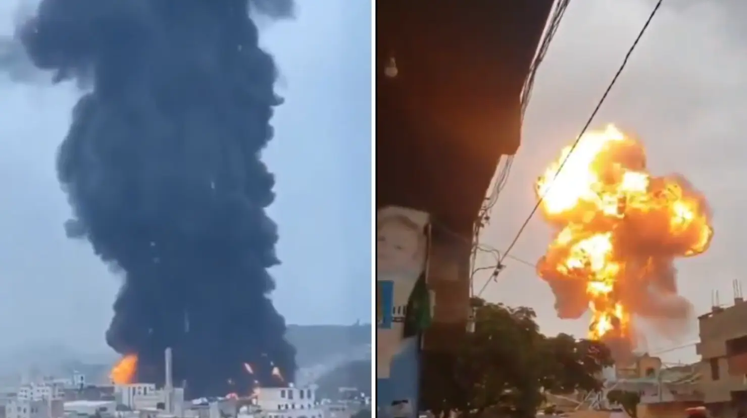 Israel bombardea y destruye palacio presidencial de los hutíes en Yemen. Foto: X @(DaniMayakovski)