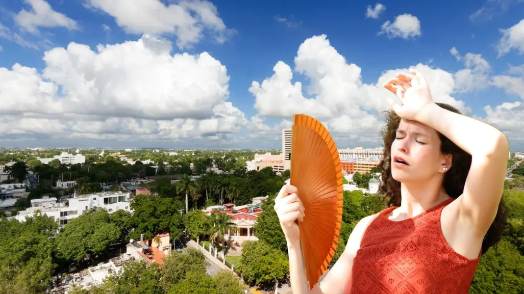 Sensación térmica de hasta 45 °C este domingo 24 de agosto en Yucatán