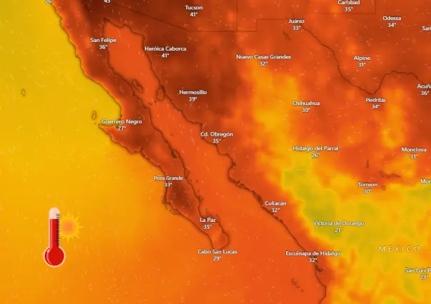 Clima en Baja California Sur HOY: hasta 40 °C en estos municipios