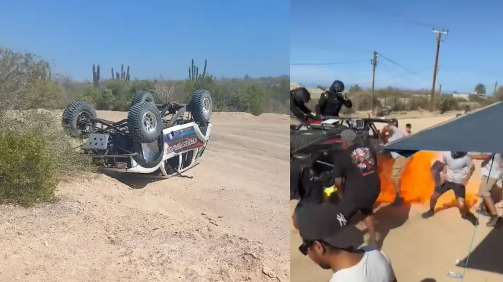 Carrera La Ribera 300 termina con incendios y varios autos chocados