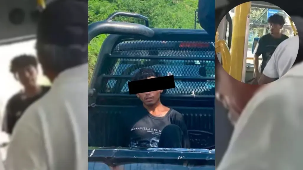 Detienen en Kanasín al presunto agresor que golpeo a abuelito en un Va y Ven