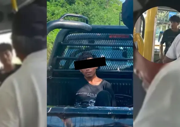 Detienen en Kanasín al presunto agresor que golpeo a abuelito en un Va y Ven