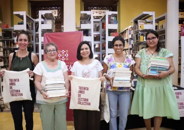 Más de 6,500 libros llegan a mediadoras y mediadores de lectura en Yucatán