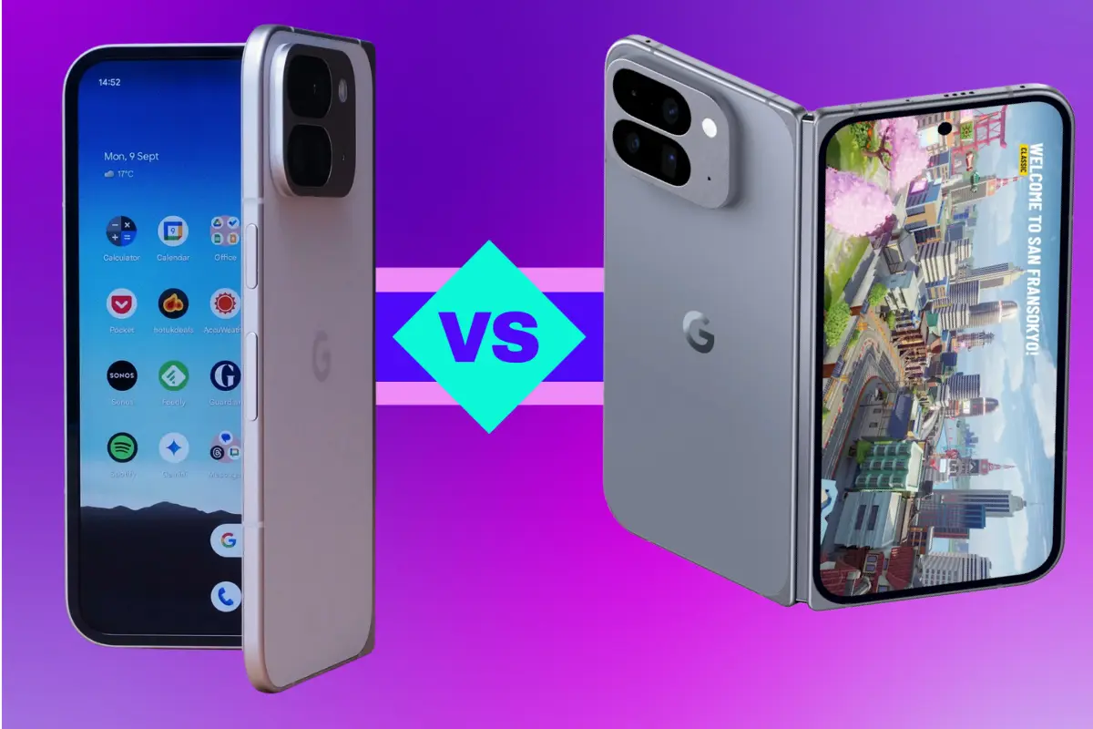 El Google Pixel 10 Pro Fold llega con varias mejoras clave frente al Pixel 9 Pro Fold. Descúbrelas aquí. Foto: Canva