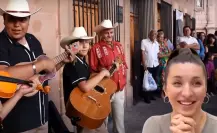 VIDEO | Rusa humilla a músicos en la CDMX y el momento se hace viral