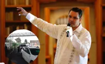 Ministro del chicharrón preparado, Arístides Guerrero, sufre accidente en CDMX