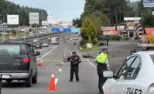 Motociclista muere en accidente sobre la carretera México-Toluca en Edomex