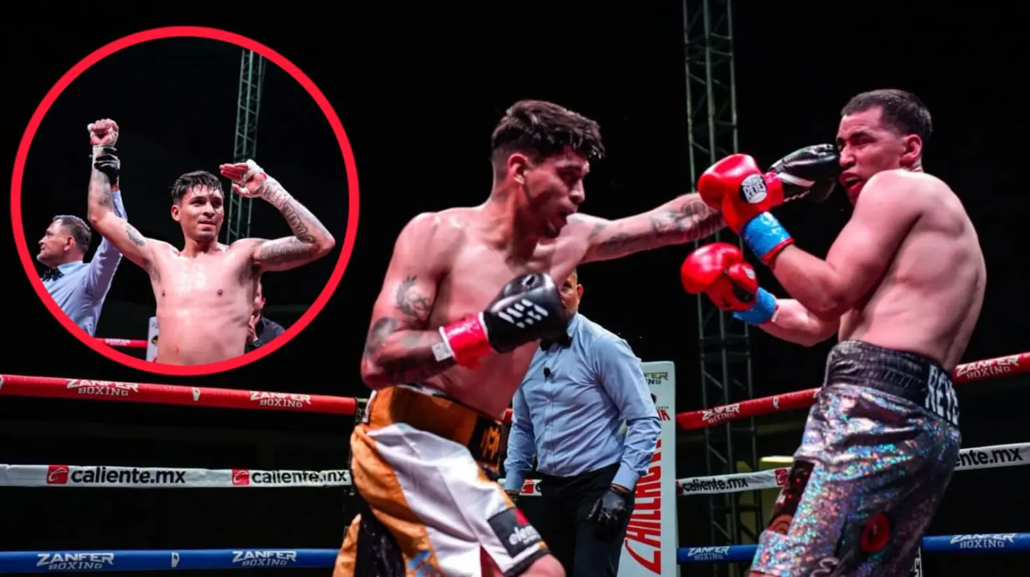 Foto: Zanfer Boxing | Miguel Ángel Piolín Martínez logra un nuevo triunfo en su carrera como boxeador profesional.