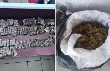 Aseguran más de 1,800 cartuchos y 30 kilos de droga en operativo en Chihuahua