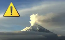 Alerta por caída de ceniza del Volcán Popocatépetl en estas zonas de CDMX