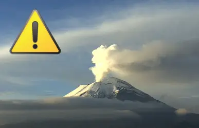 Alerta por caída de ceniza del Volcán Popocatépetl en estas zonas de CDMX