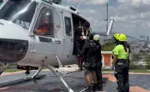 Protección Civil realiza rescate de montaña en Parque la Estanzuela