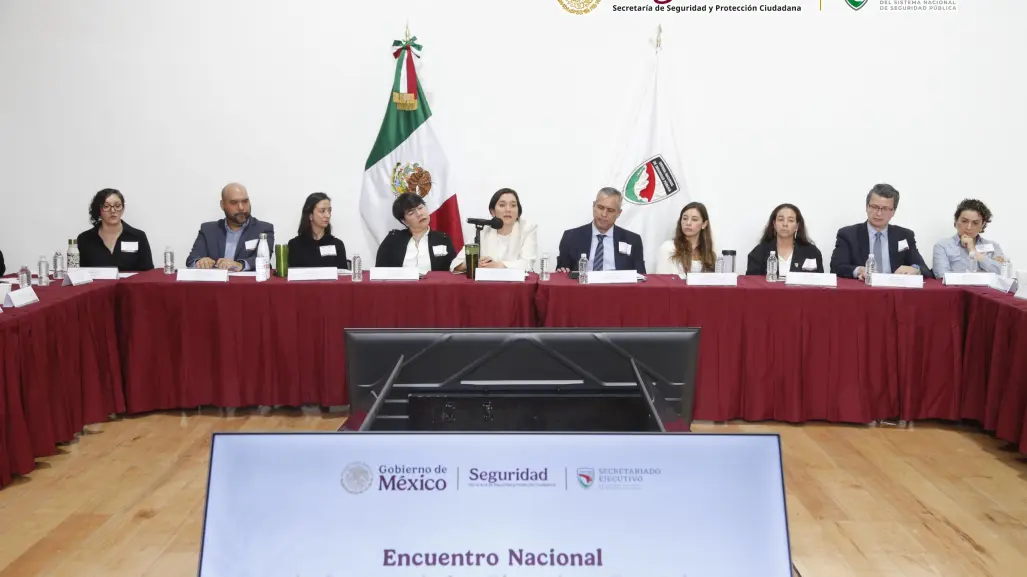 Secretarios de Seguridad Pública se reúnen para reforzar cooperación federal-estatal