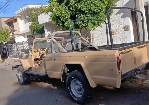 El todoterreno militar que venden en Durango por Marketplace y cuesta 200 mil pesos