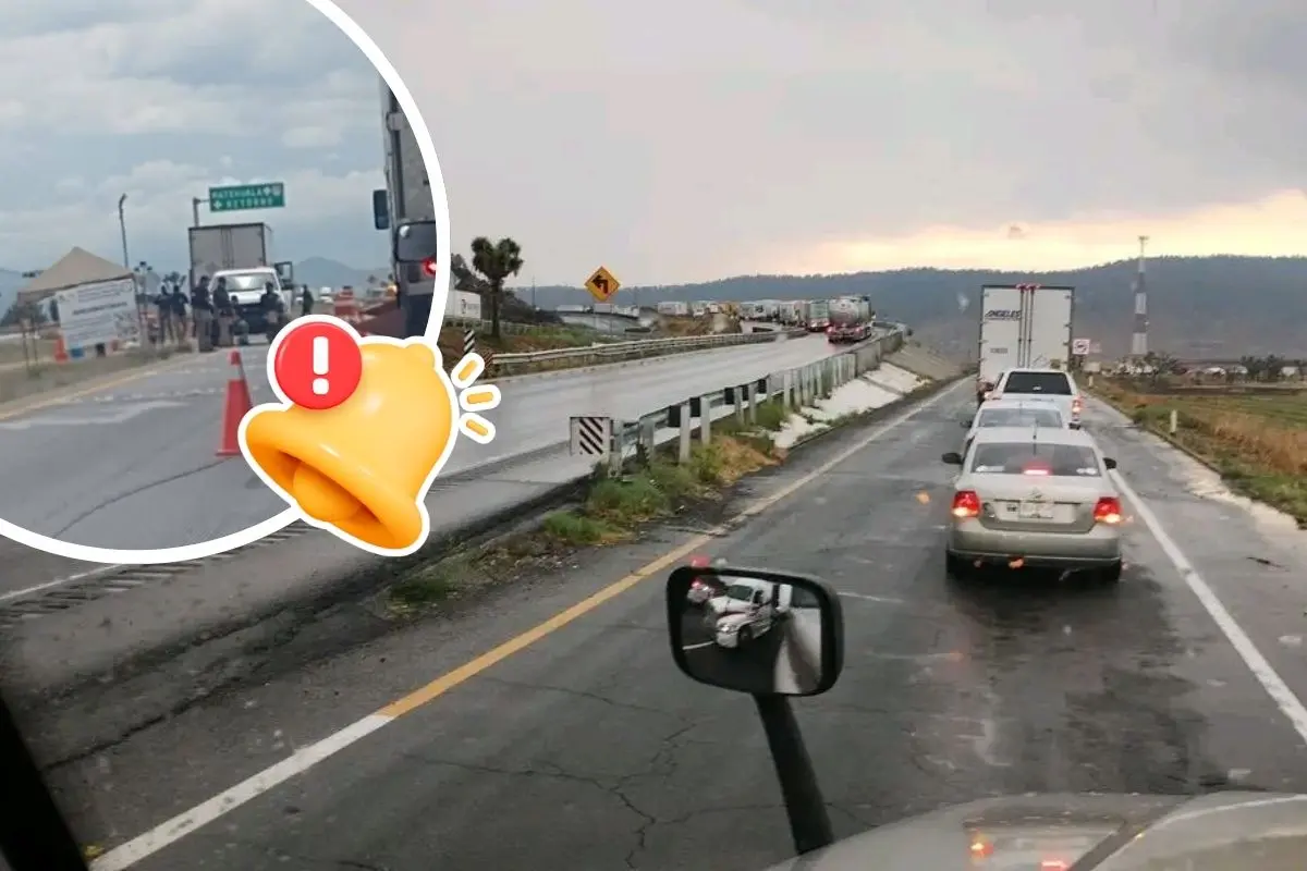 Convocan a bloquear la carretera 57 por inconformidad de condiciones / Foto: Noticias de la 57 Reportes y Denuncias | Canva