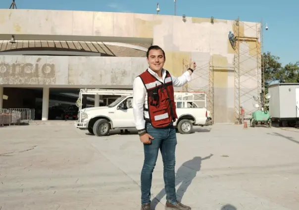 Manuel Guerra Cavazos supervisa trabajos y entrega de equipo para el municipio de García