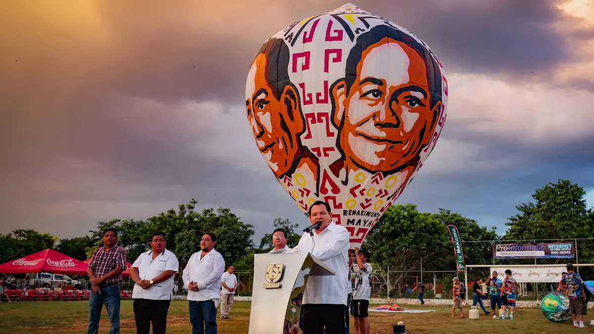 En el evento hubo artesanos locales y de países como Brasil, Colombia y Francia Foto: Gobierno de Yucatán