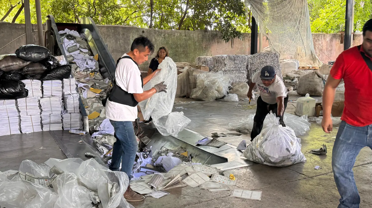 ¿Qué es exactamente lo que se destruye?. Foto: Christian Espadas