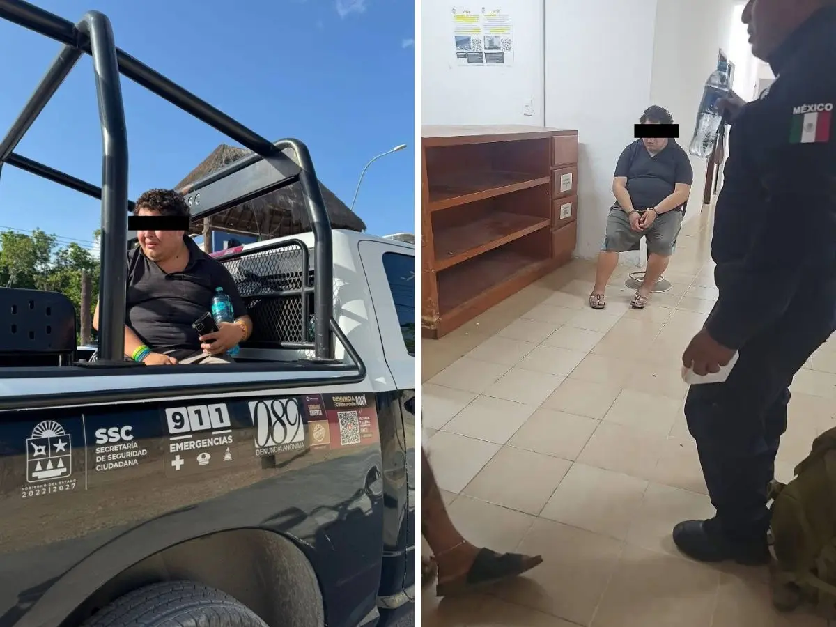 Diego Andrei, quien se volvió popular en redes sociales con el nombre de “el niño viajero de Valladolid”, fue detenido el domingo por la mañana en el puerto de Chiquilá, Quintana Roo, tras ser señalado por entrar a una vivienda en Holbox y robar unos dólares.- Fuente Facebook Miriam Claire Moguel Jimenez