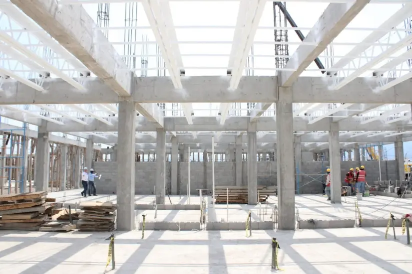 Construcción de la ciudad judicial | Foto: SOP
