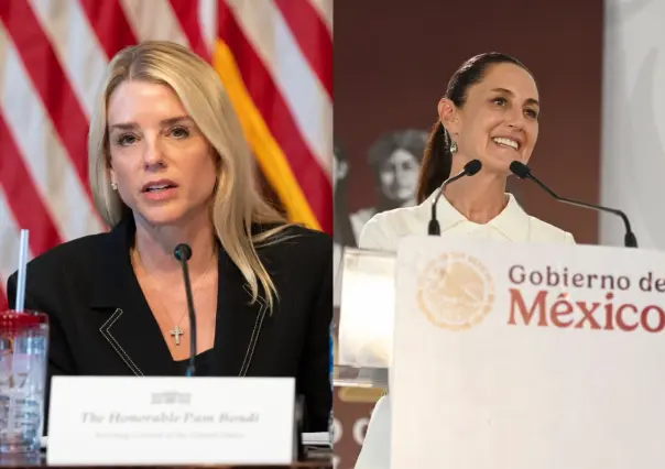 Pamela Bondi agradece al Gobierno de Claudia Sheinbaum por su ayuda en la entrega de criminales a EU