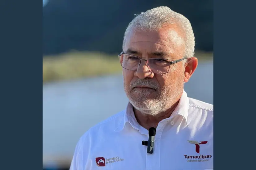 Pedro Cepeda Anaya, secretario de Obras Públicas del estado de Tamaulipas | Foto: Daniel Espinoza