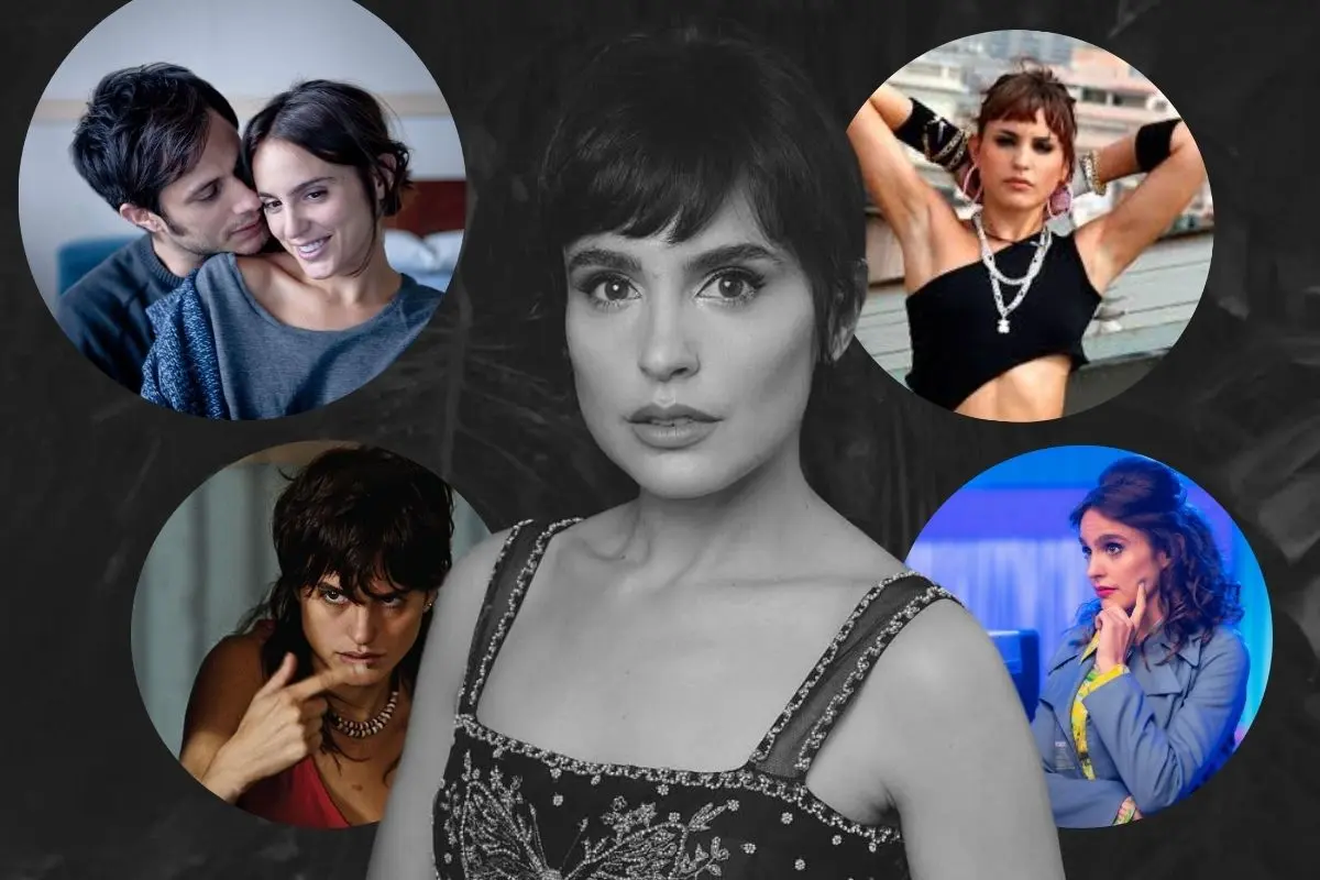 Verónica Echegui es recordada en México por haber compartido pantalla con Gael García Bernal. FOTO: CANVA/IG: @veronicaechegui