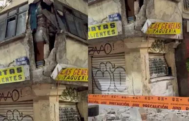 VIDEO | Se desploma vivienda en Calzada de los Misterios, Gustavo A. Madero; no hay lesionados