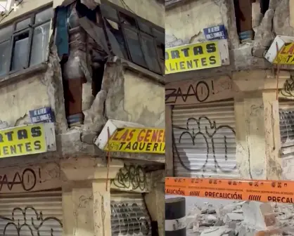 VIDEO | Se desploma vivienda en Calzada de los Misterios, Gustavo A. Madero; no hay lesionados