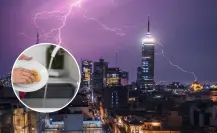 Rayos en CDMX: Por qué bañarse o lavar trastes durante una tormenta es peligroso