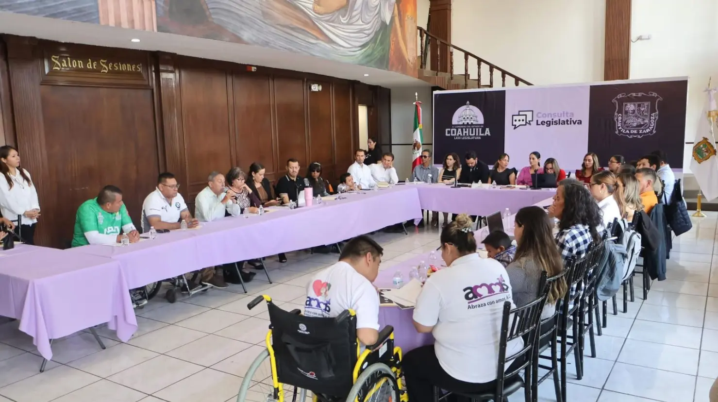 Se realizaron distintas consultas legislativas en la entidad. (Fotografía: Congreso de Coahuila)