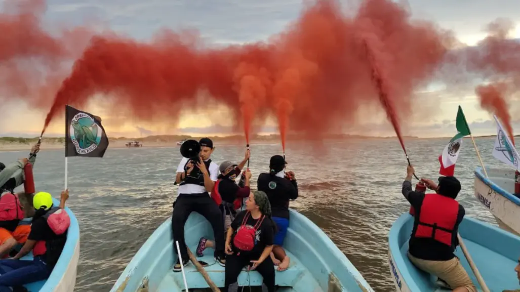 Denuncian agresión de helicópteros con matrícula de EU contra activistas en costas de Tamaulipas