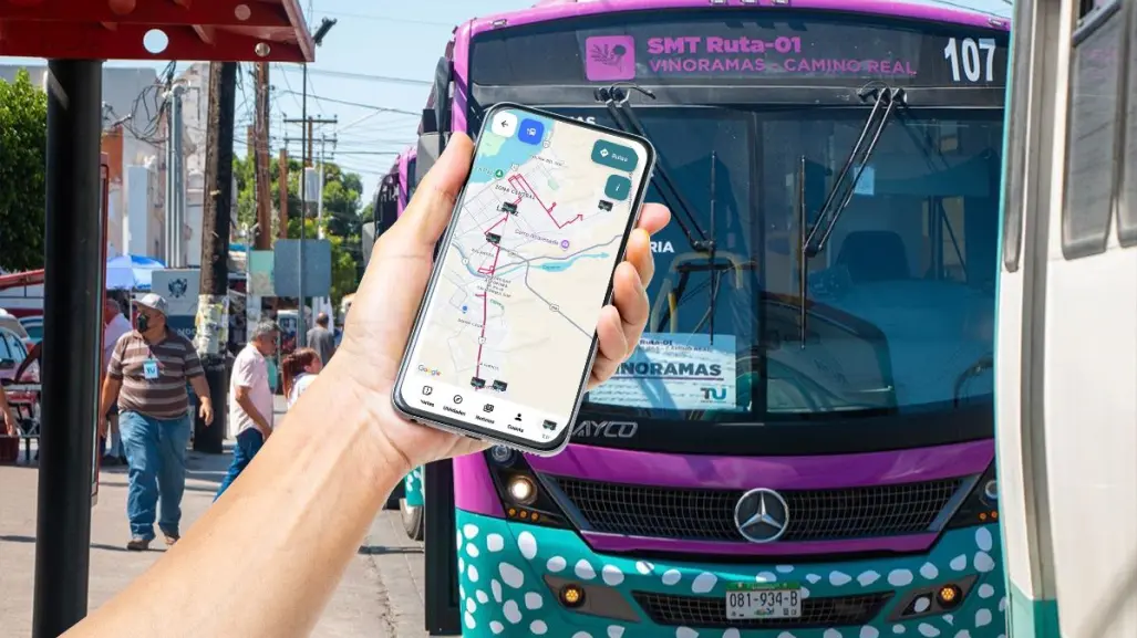 Así puedes seguir en tiempo real los camiones del Tiburón Urbano en La Paz