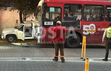 VIDEO | Choque de la Ruta 17 contra camioneta en Monterrey deja seis heridos
