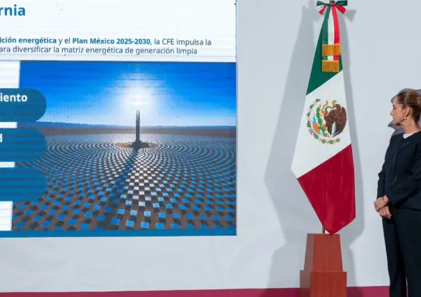 Claudia Sheinbaum anuncia planta termosolar en Baja California Sur: energía limpia para 200 mil hogares