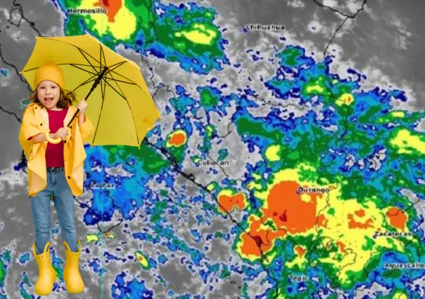 Seguirán las lluvias para este 26 de agosto según el pronóstico de la Conagua