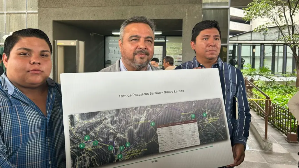 Victor Pérez advierte sobre impactos urbanos en Nuevo León por tren de pasajeros Monterrey-Nuevo Laredo