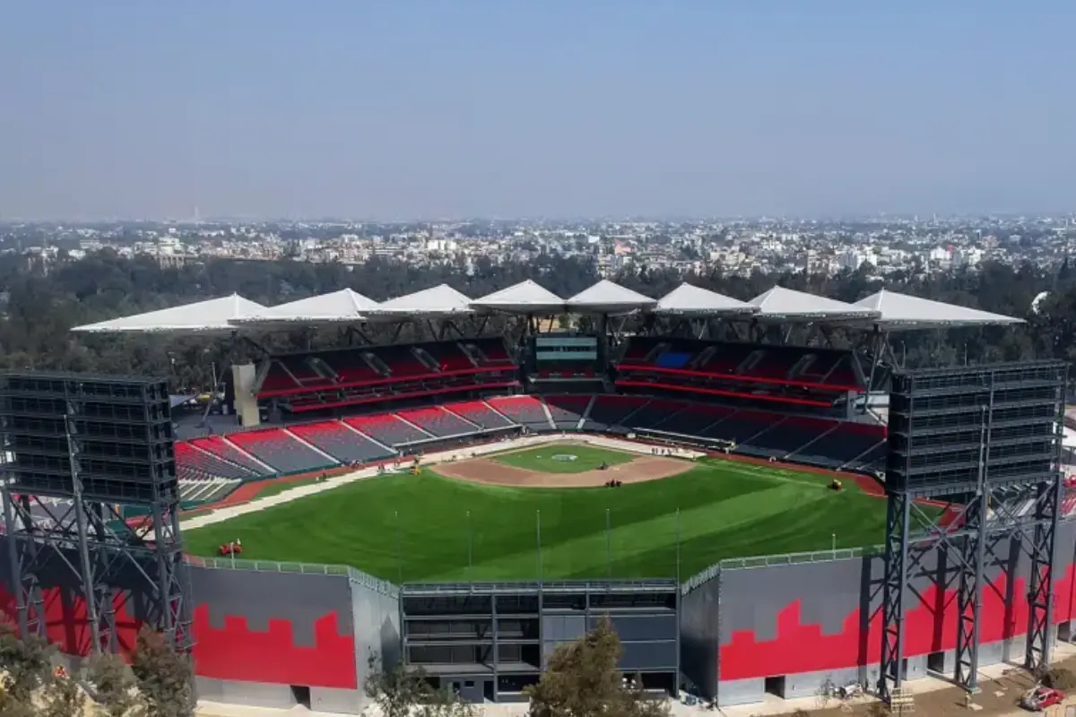Estadio Alfredo Harp Helú. Foto: Google Maps | Canva