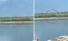 Jóvenes graban el momento exacto de tiroteo en presa de Linares I VIDEO