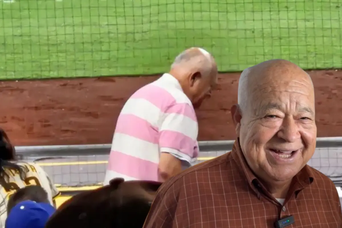 Las imágenes del gobernador Víctor Castro en un partido de béisbol en Estados Unidos, mientras no paran las balaceras en Baja California Sur, generaron polémica. Fotos: Facebook de Sudcalifornia Noticias| Yahoo! News.