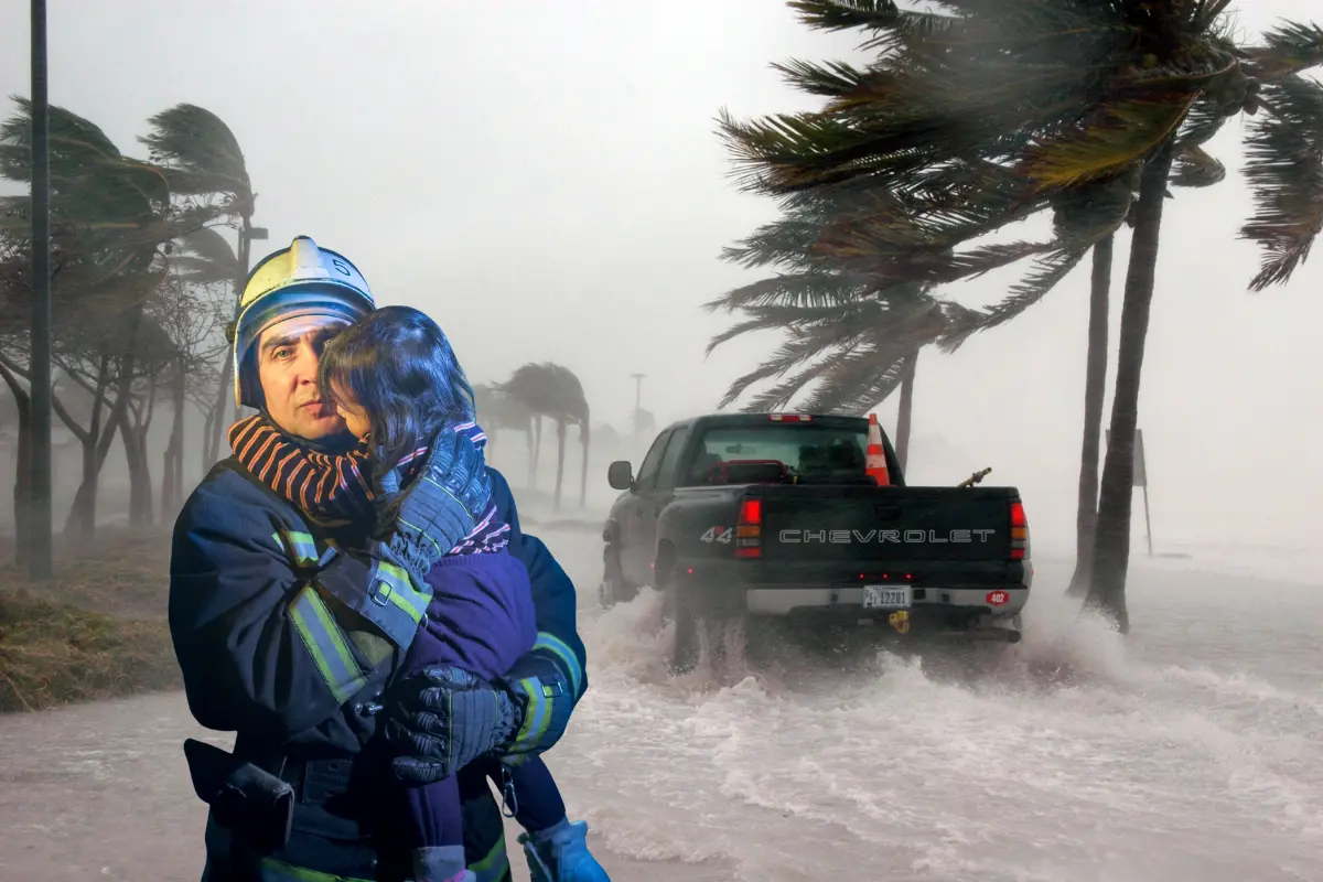 ¿Cómo se debería de actuar ante un huracán en Baja California Sur? Para probar estrategias, invitan a un simulacro. Fotos Ilustrativas: Canva.