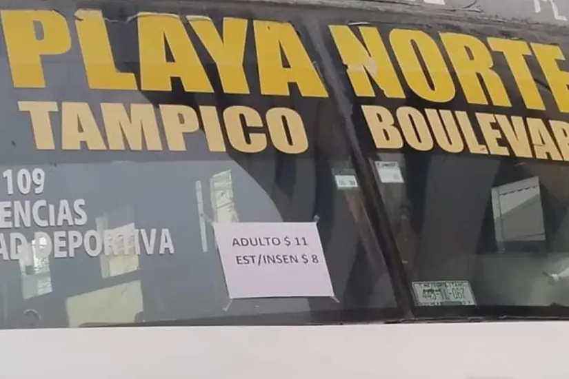 La tarifa de transporte público se mantiene en 11 pesos. Foto: Carlos García