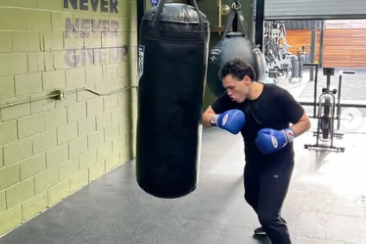 Julio César Chávez entrenando Foto: Instagram @jcchavezjr
