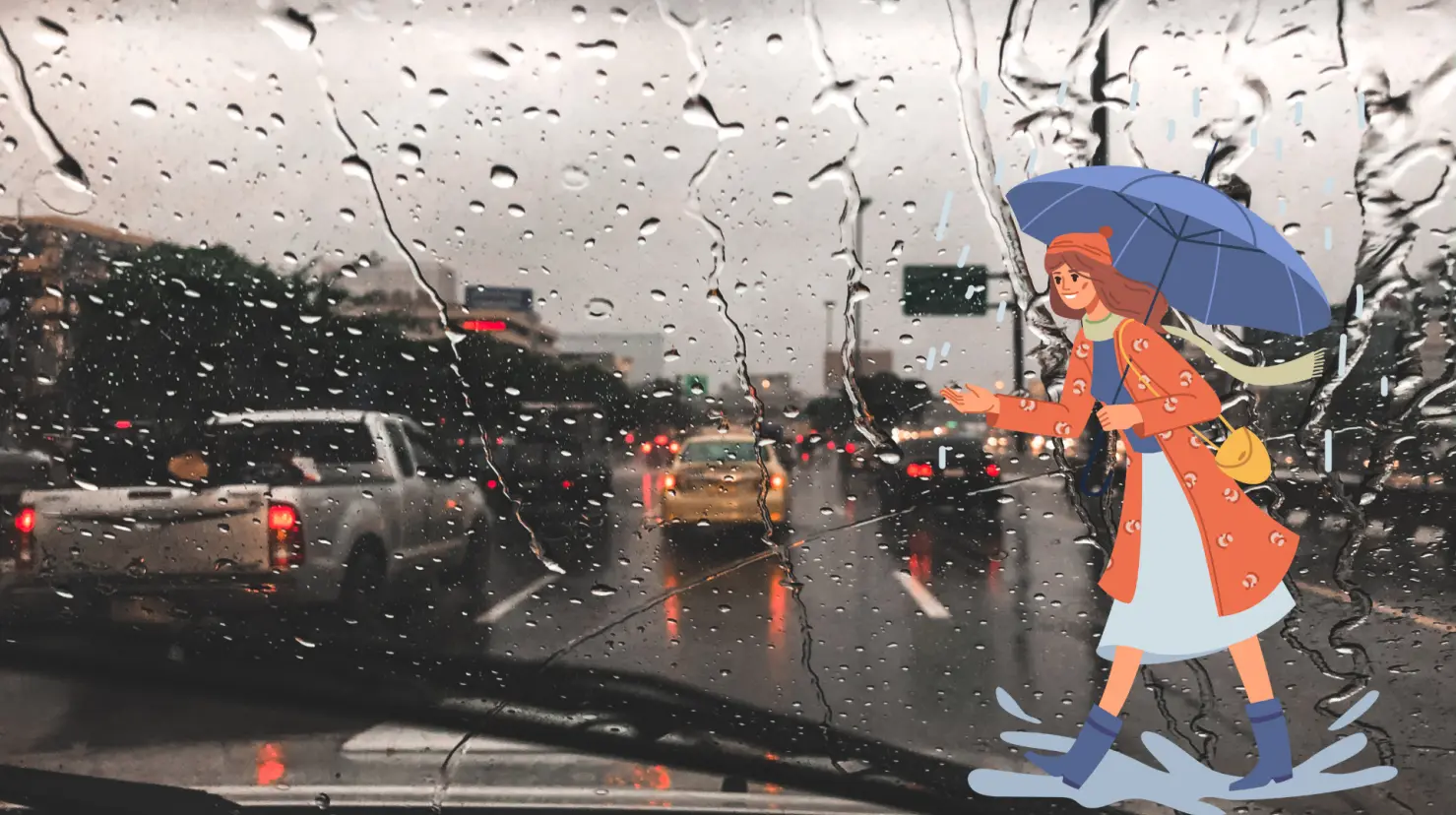 La Conagua pronostica lluvias fuertes en la capital del estado. Foto: Especial.