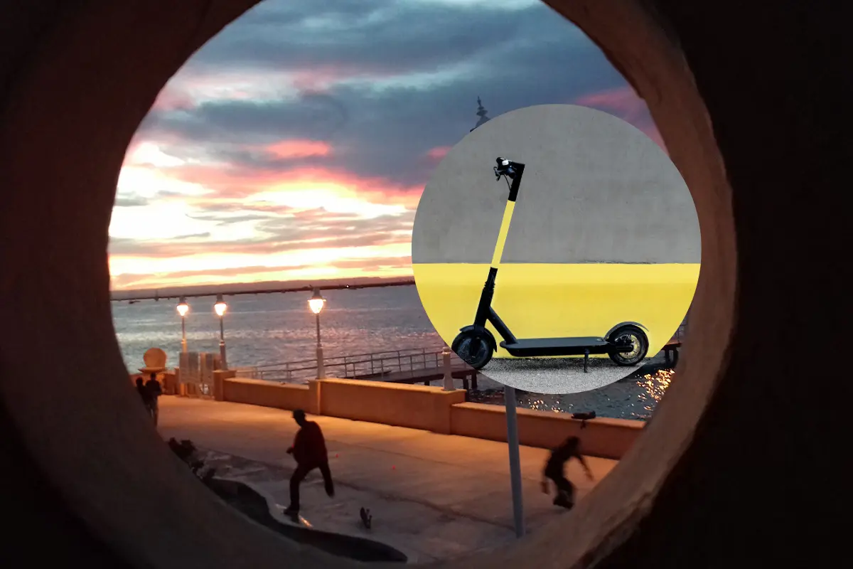 La alcaldesa de La Paz, Milena Quiroga Romero, reconoce que han habido muchos accidentes por uso de bibicletas y scooters en el Malecón de La Paz. Fotos: Modesto Peralta Delgado | Canva.