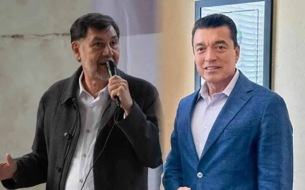 Gerardo Fernández Noroña y Rutilio Escandón. Foto: Facebook (Gerardo Fernández Noroña) / X (@RutilioEscandon)
